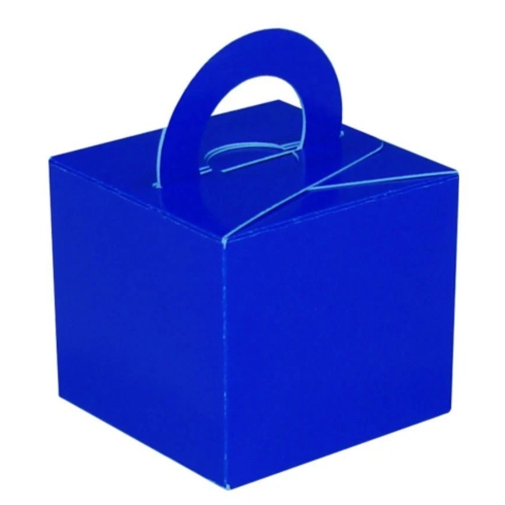 Oaktree Royal Blue Cardboard Box Weight - Pack of 10