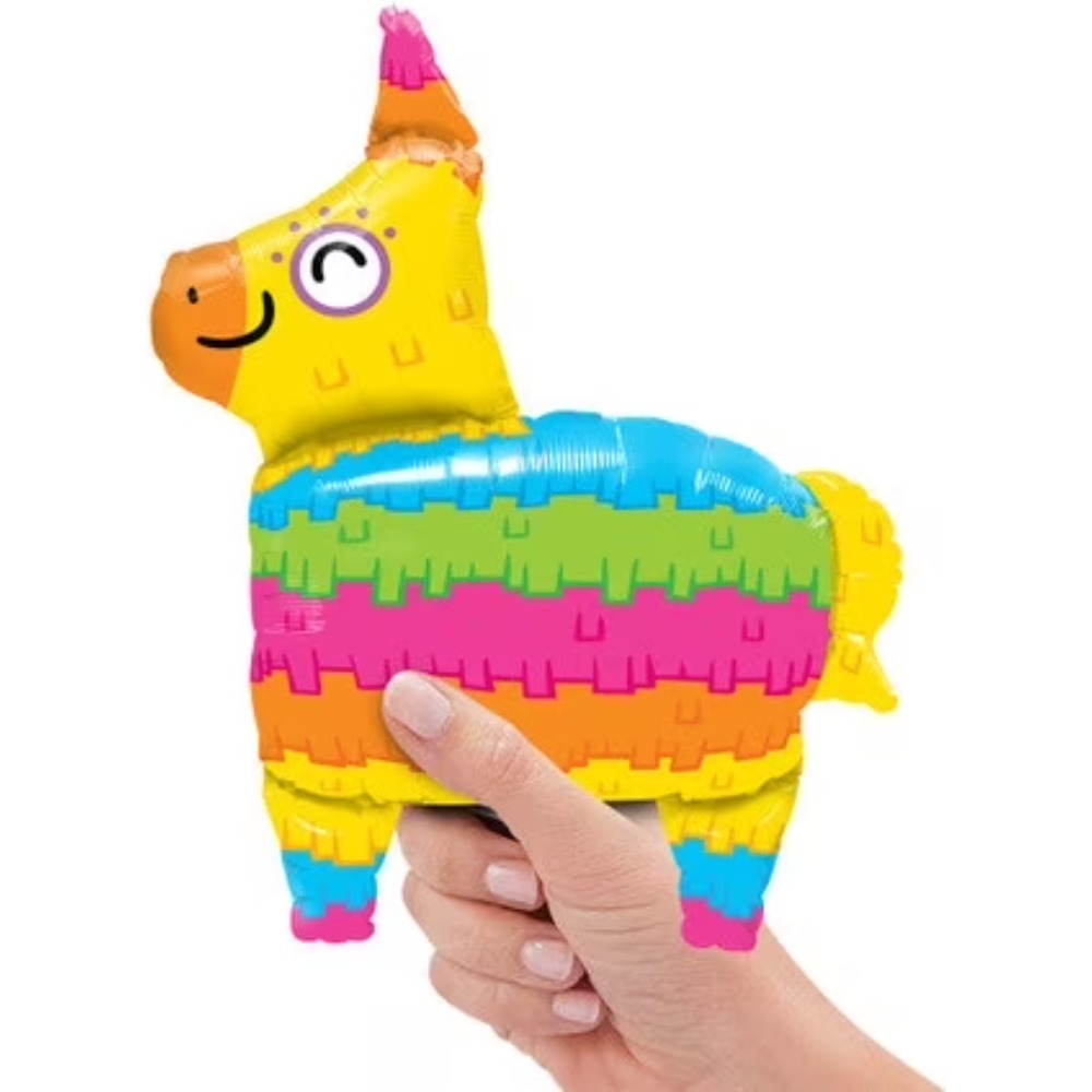 Qualatex Rainbow Pinata Mini Shape Foil Balloon (14")